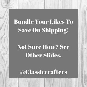Bundle To Save On Shipping/Cost